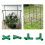 80PCS Fitting 11MM 4 Types Stable Support Heavy Duty Greenhouse Frame Building Connector Suitable for Grape Trellis 5