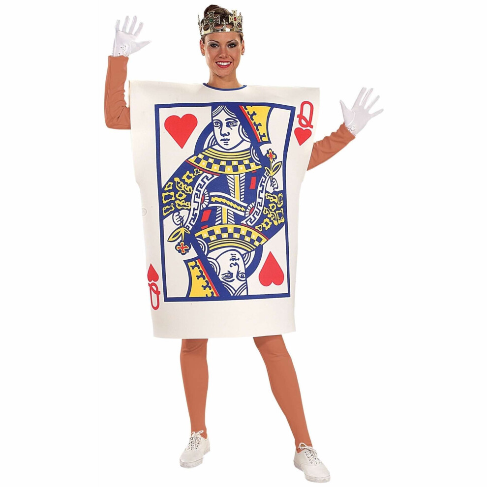 Photos - Fancy Dress Rubies Queen of Hearts Playing Card Alice Adventures in Wonderland Poker Womens Costume 