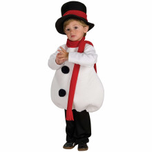 Baby Snowman Christmas Frosty Unisex Boys Girls Costume S 3-4 Years