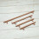 (128mm Handle) Antique Copper Cabinet Handles 8
