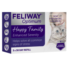 Feliway Optimum 30 Day Refill X 3 Value Pack