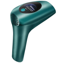 (green, AM001) Professionele IPL laser ontharingsapparaat, 900000 pulsen kwartslamp, 8 verstelbare intensiteit, voor gezicht lichaam en benen, unisex