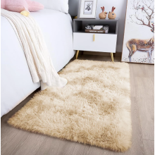 (60cm x 220cm (2ft x 7ft 7")_Runner, Tye Dye Cream) Nonslip Shaggy Fluffy Rugs Soft Extra Large Living Room Bedroom Carpets