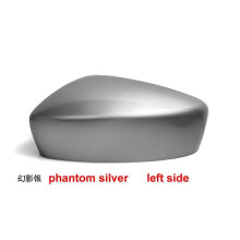 (silver, 1PCS Left) Maalattu ulkopeilin suojus, sivupeilien kotelo, yhteensopiva Mazda 6 Atenza 2018 2019 2020 2021 -autojen lisävarusteiden kanssa