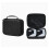 2PCS Dual Controller Storage Bag Portable EVA Bag for PS5 PS4 Various Game Controllers Handles Game Accessories Black 3