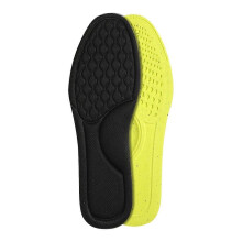 (Black, 41-42) Plantillas de Calzado 4D Masaje Transpirables Absorbentes de Sudor Espuma Polimera, Compatible con todo tipo de calzado