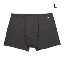(L) Ropa interior para incontinencia masculina, 100 % algodón, lavable, con capacidad para 100 ml de líquido, para incontinencia leve a moderada.