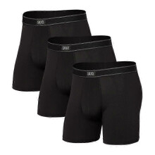 (S) Paquete de 3 calzoncillos triangulares para hombre, bóxers con bolsa BallPark y entrepierna de 12,7 cm para ropa deportiva.
