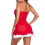 (S) Weihnachtspyjama für Damen – Einteiler aus Polyesterfaser 3