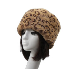 (COLOR 20) Gorro ruso de piel sintética para mujer, de piel sintética de conejo, gorro de invierno cálido con forro de algodón.