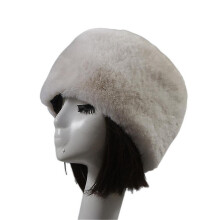 (COLOR 15) Gorro ruso de piel sintética para mujer, de piel sintética de conejo, gorro de invierno cálido con forro de algodón.