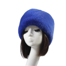 (COLOR 8) Damesmuts van imitatiebont, Russische stijl, wintermuts van imitatiekonijnenbont met katoenen voering