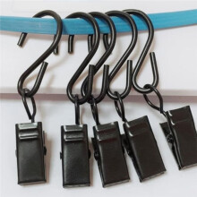 100 Uds. Ganchos de Metal en Forma de S Clips de Cortina para Colgar Luces de Fiesta Clip Perchas Foto Camping Decoración Al Aire Libre Tiendas de