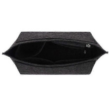 (B style3-L) Travel Cosmetic Case, Felt Insert Bag 18.5x29x22.5cm, Choice of Style A or B for Toiletries