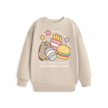 Pusheen Sweatshirt (Girls Beige)