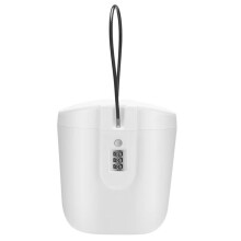 Portable Summer Beach Safe Box 3-Digit Combination Lock with Steel Wire Outdoor Camp Beach Bucket Security Storage Box B