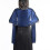 (Navy Blue) Evening Shawl in Polyester Satin, 200 by 70 cm Solid Colour, Plain Weave Mid-Length Stole 1