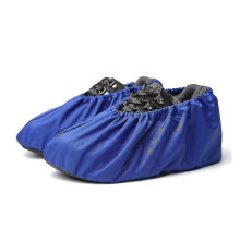 (Royal Blue) Shoe Covers Waterproof Non-Slip Reusable for EU Sizes 38-44, Foldable for Indoor Outdoor Use