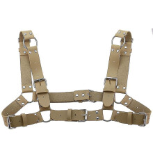 (Skin, style1) Fascia pettorale regolabile in stile punk, 90-100 cm, 16 colori, ideale come regalo per anniversario o matrimonio.