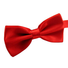 (Hot Pink) Nœud papillon en polyester, pré-noué avec sangle ajustable pour mariages et événements formels