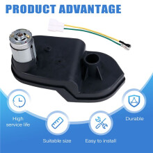 555 24V 18000RPM Children Electric Car Gear Case Electric Motor Kids Electric Car Accessory