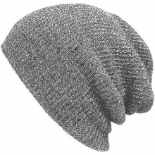 (Light Grey) Cappello da sci in lana - Berretto lavorato a maglia per uomo e donna, 65 g, cappello invernale per climi freddi