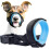 (Blue, L) Dog Muzzle with Head Strap, Padded and Durable for Medium Dogs, Adjustable Fit 1