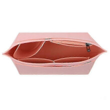 (B style5-L) Travel Cosmetic Case, Felt Insert Bag 18.5x29x22.5cm, Choice of Style A or B for Toiletries