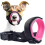 (Pink, L) Dog Muzzle with Head Strap, Padded and Durable for Medium Dogs, Adjustable Fit 1