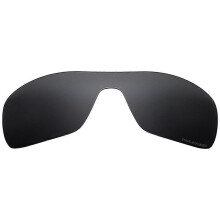 (Black, Black) Replacement Lenses Compatible with Oakley Turbine Rotor OO9307, Polarized TAC Lenses Reduce Glare