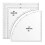 (10 inch) Transparent Acrylic Quilting Template Set, Thick Sewing Ruler for Drunkard's Path Pattern Design 1
