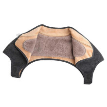 (M) Soporte para el hombro, almohadilla térmica de algodón y poliéster para mayor comodidad y soporte, 42 cm de ancho de hombro.