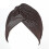 (Deep Coffee) Damesmuts met pompons, effen kleur, polyester, one size, casual model. 2