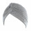 (Light Grey) Damesmuts met pompons, effen kleur, polyester, one size, casual model. 2