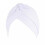 (White) Damesmuts met pompons, effen kleur, polyester, one size, casual model. 2