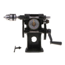 (1.5-10mm) Machine à bobiner manuelle, conception à engrenages à double usage avec 3 rapports de vitesse pour le bobinage de petites bobines