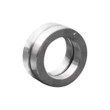 (2 rings) Stressverlichtende ring voor volwassenen, 2-vingerig en 4-vingerig ontwerp, roestvrijstalen, draaibare, opvouwbare, draagbare fidget-ring.