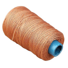 (Ginger) Sterk nylon garen 0,8 mm, 300 meter, voor hand- of machinaal naaien van schoenen, tassen en tapijten.