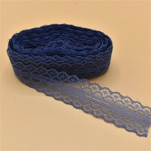 (sky blue) Spitzenband, 25 mm breit, 10 Yards lang, für Hochzeits-DIY und Kostümdekoration