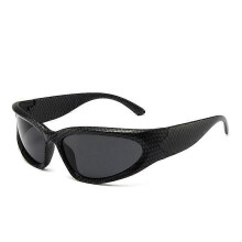 (C9) New Y2K Cyberpunk Unisex Sunglasses, UV400 Protection PC Frame Mirror Sport Goggles for Driving Cycling Party Travel Photo
