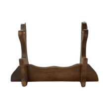 (Small second layer d) Soporte de madera para exhibir espadas Katana Tanto Dagger o vitrinas de mesa para dormitorio.