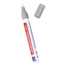 (Silver) Rotulador para juntas de baldosas impermeable, punta estrecha para baño y cocina, paredes y suelos