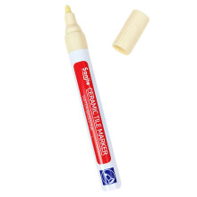 (Beige) Marcador de juntas impermeable con punta estrecha para rellenar juntas de azulejos en baños, cocinas, paredes, suelos y patios exteriores.