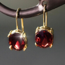 (S) Boucles d'oreilles pendantes femmes, alliage de zinc, crochet doré, cristal ovale vert, style géométrique, pour soirée mariage quotidien