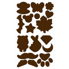 (Medium Coffee) Zelfklevende patch, zonder naaien, waterdicht, duurzaam, voor reparatie van kleding, regenjassen en paraplu's.