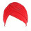 (Red) Damesmuts met pompons, effen kleur, polyester, one size, casual model. 2