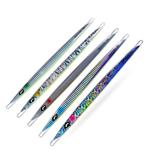 5 X 60 G Tiefsee-Jig-Angeln, Jigbait, Löffelköder, Jigköder, Künstlicher, Schnell Sinkender Angelköder, Crankbait, Jiging-Köder 1