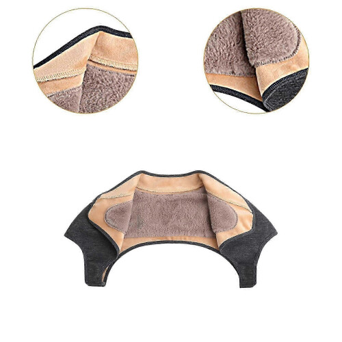 (S) Shoulder Support Brace, Cotton Polyester Shoulder Warm Pad for Comfort and Support, 42cm Shoulder Width 2