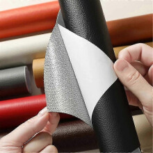 (dark green, 137x50cm) Self-Adhesive Leather Repair Patch for Furniture Sofa Table Chair 50x137cm