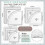 (10 inch) Transparent Acrylic Quilting Template Set, Thick Sewing Ruler for Drunkard's Path Pattern Design 2